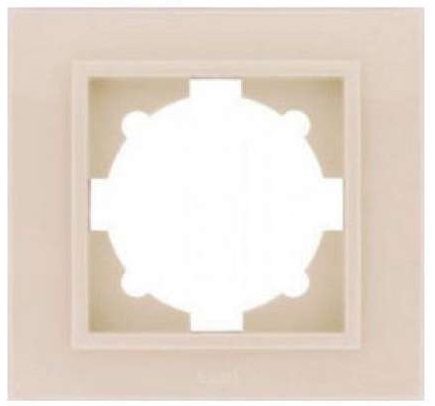Рамка EL-BI Zena кремовая (608-010300-271) купить в Мастак Рамка EL-BI Zena кремовая (608-010300-271) купить в сети строительных магазинов Мастак