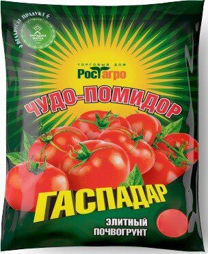 Грунт плодородный ГАСПАДАР Чудо-помидор 5 л купить в Мастак me1} купить в сети строительных магазинов Мастак