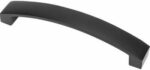 Ручка мебельная скоба AKS Rio-128 черный матовый (63173) купить в сети строительных магазинов Мастак