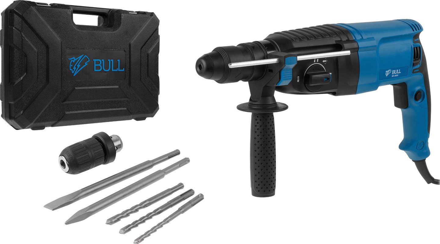 Перфоратор BULL BH 2602 (01045325) купить в Мастак Перфоратор BULL BH 2602 (01045325) купить в сети строительных магазинов Мастак