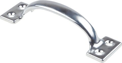 Ручка дверная скоба цельнотянутая 40 мм STARFIX белый цинк (SMP-55715-1) купить в Мастак Ручка дверная скоба цельнотянутая 40 мм STARFIX белый цинк (SMP-55715-1) купить в сети строительных магазинов Мастак