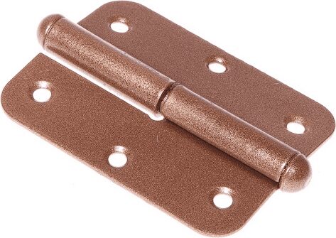 Петля дверная правая 110х66 мм STARFIX бронзовый металлик (SMP-66675-1) купить в Мастак Петля дверная правая 110х66 мм STARFIX бронзовый металлик (SMP-66675-1) купить в сети строительных магазинов Мастак