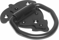 Ручка мебельная 90 мм STARFIX Кольцо черный матовый (SMP-55415-1) купить в сети строительных магазинов Мастак