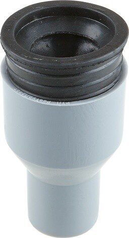 Переходник на чугун для внутренней канализации с манжеткой 50/75 РосТурПласт (36641) купить в Мастак Переходник на чугун для внутренней канализации с манжеткой 50/75 РосТурПласт (36641) купить в сети строительных магазинов Мастак