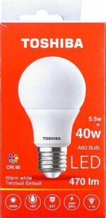 Лампа светодиодная E27 TOSHIBA A60 5
