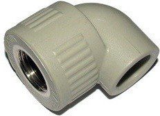 Угольник ПП 32х1/2" с внутренней резьбой серый РосТурПласт (11043) купить в Мастак Угольник ПП 32х1/2" с внутренней резьбой серый РосТурПласт (11043) купить в сети строительных магазинов Мастак