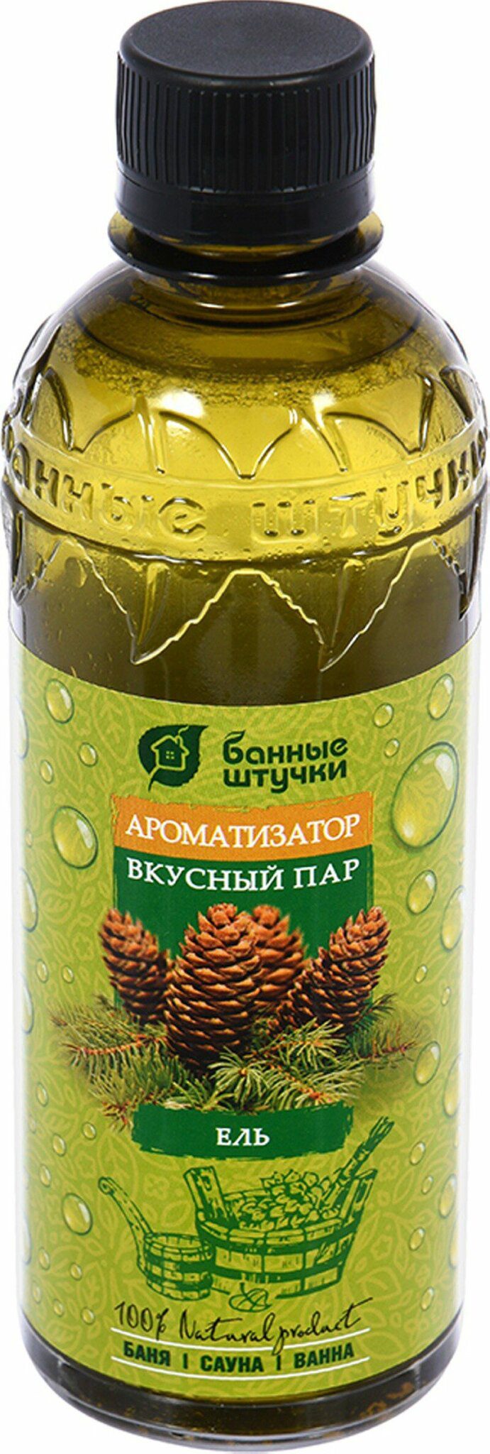 Ароматизатор БАННЫЕ ШТУЧКИ Вкусный пар Ель 350 мл (32222) купить в Мастак Ароматизатор БАННЫЕ ШТУЧКИ Вкусный пар Ель 350 мл (32222) купить в сети строительных магазинов Мастак