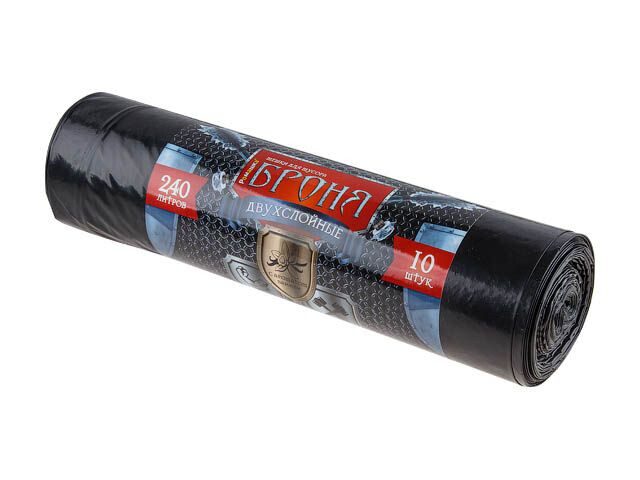 Пакеты для мусора РОМАШКА Броня 240 л 10 штук (ВР-0013) купить в Мастак Пакеты для мусора РОМАШКА Броня 240 л 10 штук (ВР-0013) купить в сети строительных магазинов Мастак