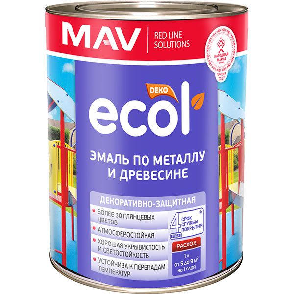 Эмаль алкидная ECOL ПФ-115 бежевая 0 Эмаль алкидная ECOL ПФ-115 бежевая 0