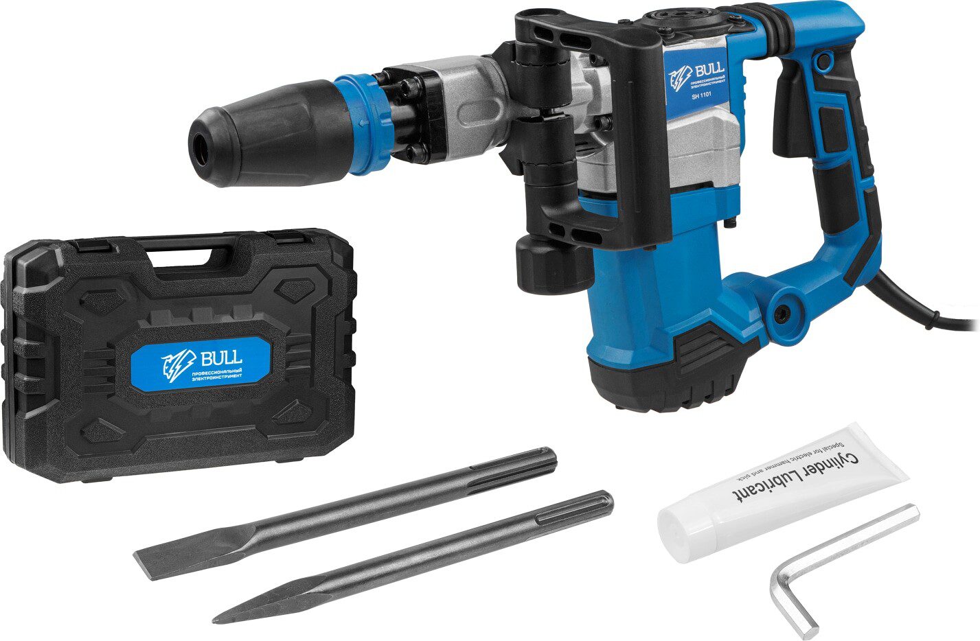 Молоток отбойный BULL SH 1101 (0329190) купить в Мастак Молоток отбойный BULL SH 1101 (0329190) купить в сети строительных магазинов Мастак