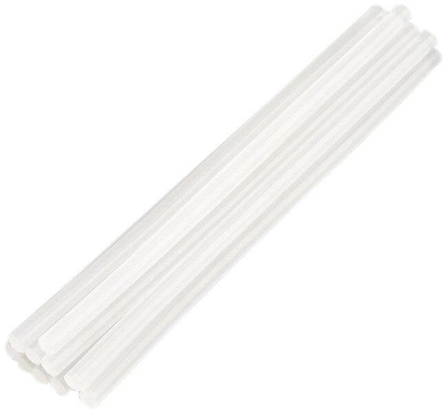 Стержень клеевой 7х200 мм прозрачный REXANT 10 штук (09-1103) купить в Мастак Стержень клеевой 7х200 мм прозрачный REXANT 10 штук (09-1103) купить в сети строительных магазинов Мастак