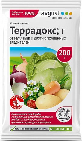 Инсектицид Террадокс AVGUST 200 г купить в Мастак me1} купить в сети строительных магазинов Мастак