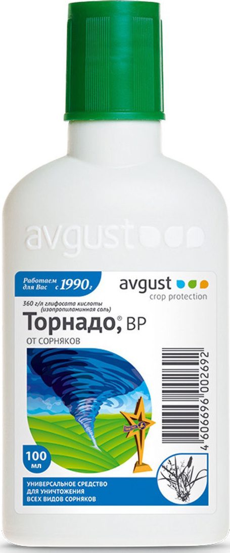 Гербицид Торнадо AVGUST 100 мл купить в Мастак me1} купить в сети строительных магазинов Мастак