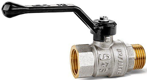 Кран шаровый 1 1/2" наружная-внутренняя резьба рычаг LD PN 25 (LD47.303.40) купить в Мастак Кран шаровый 1 1/2" наружная-внутренняя резьба рычаг LD PN 25 (LD47.303.40) купить в сети строительных магазинов Мастак