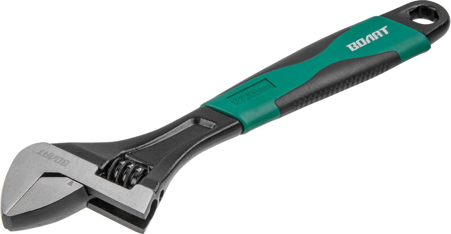 Ключ разводной 300 мм ВОЛАТ (12010-30) купить в Мастак Ключ разводной 300 мм ВОЛАТ (12010-30) купить в сети строительных магазинов Мастак