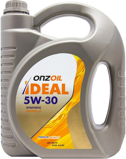 Моторное масло 5W30 синтетическое ONZOIL Ideal 4 Моторное масло 5W30 синтетическое ONZOIL Ideal 4