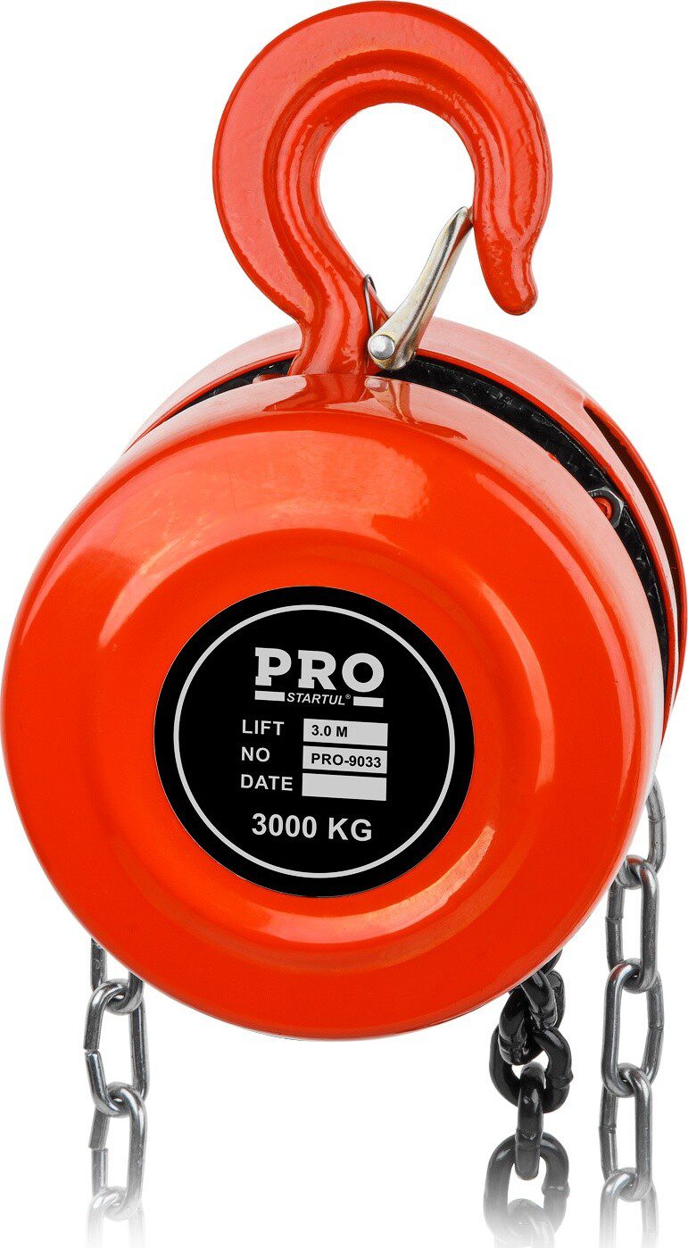 Таль ручная цепная 3 т 3 м PRO STARTUL (PRO-9033) купить в Мастак Таль ручная цепная 3 т 3 м PRO STARTUL (PRO-9033) купить в сети строительных магазинов Мастак