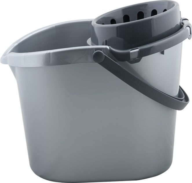 Ведро хозяйственное DRINA с отжимом 12 л (10222) купить в Мастак Ведро хозяйственное DRINA с отжимом 12 л (10222) купить в сети строительных магазинов Мастак