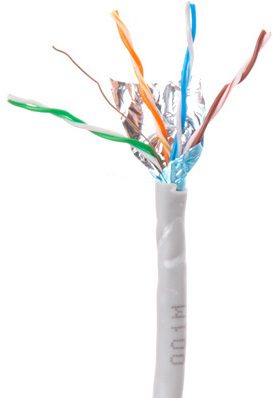 Кабель витая пара ЮПИТЕР F/UTP Cat5E 4х2х24AWG медь в ПВХ оболочке 305 м (JP3010) купить в Мастак Кабель витая пара ЮПИТЕР F/UTP Cat5E 4х2х24AWG медь в ПВХ оболочке 305 м (JP3010) купить в сети строительных магазинов Мастак