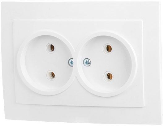 Розетка двойная скрытая ЮПИТЕР Стандарт белая (JP7420-04) купить в Мастак Розетка двойная скрытая ЮПИТЕР Стандарт белая (JP7420-04) купить в сети строительных магазинов Мастак