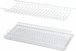 Сушилка для посуды AKS Standard 1 L-400 белая (10435) купить в сети строительных магазинов Мастак