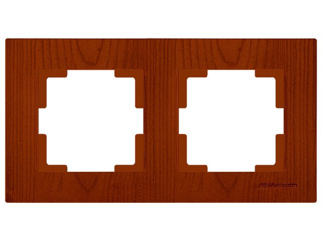 Рамка двухместная MUTLUSAN Rita вишня (2220 800 1256) купить в Мастак Рамка двухместная MUTLUSAN Rita вишня (2220 800 1256) купить в сети строительных магазинов Мастак