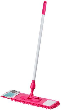 Швабра для пола PERFECTO LINEA с насадкой из шенилла малиновая (43-401018) купить в Мастак Швабра для пола PERFECTO LINEA с насадкой из шенилла малиновая (43-401018) купить в сети строительных магазинов Мастак