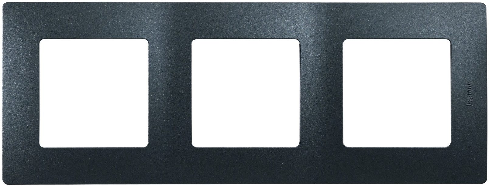 Рамка трехместная LEGRAND Etika антрацит (672583) купить в Мастак Рамка трехместная LEGRAND Etika антрацит (672583) купить в сети строительных магазинов Мастак