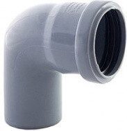 Отвод для внутренней канализации 50х87 РосТурПласт (36658) купить в сети строительных магазинов Мастак