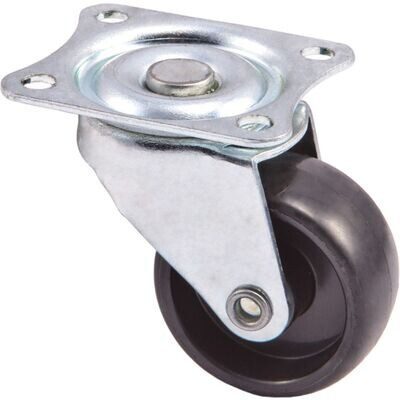 Колесо мебельное AKS d38 мм с резиновым ободом (11079) купить в Мастак Колесо мебельное AKS d38 мм с резиновым ободом (11079) купить в сети строительных магазинов Мастак