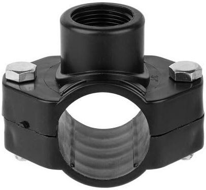 Хомут-врезка ПНД 32x3/4" с внутренней резьбой РосТурПласт (11574) купить в Мастак Хомут-врезка ПНД 32x3/4" с внутренней резьбой РосТурПласт (11574) купить в сети строительных магазинов Мастак