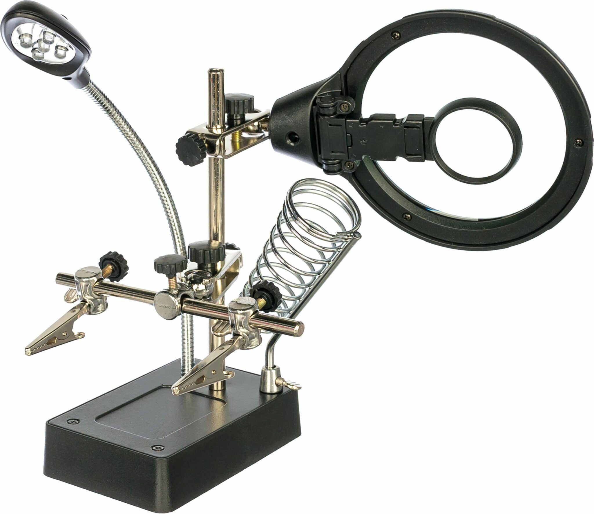 Держатель REXANT Третья рука (12-0250) купить в Мастак Держатель REXANT Третья рука (12-0250) купить в сети строительных магазинов Мастак