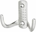 Крючок для одежды AKS WP12 матовый хром (62124) купить в сети строительных магазинов Мастак