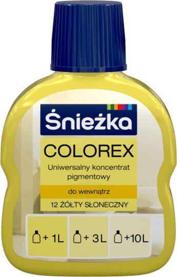 Колер SNIEZKA Colorex №12 солнечно-желтый 0 Колер SNIEZKA Colorex №12 солнечно-желтый 0