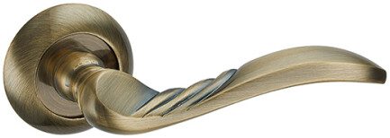 Ручка дверная на розетке LOCKIT Пиза AL AB бронза купить в Мастак Ручка дверная на розетке LOCKIT Пиза AL AB бронза купить в сети строительных магазинов Мастак