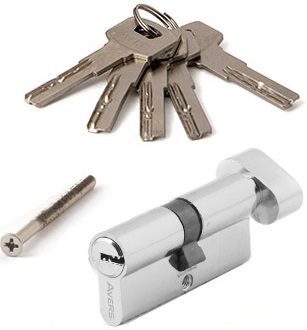 Евроцилиндр с вертушкой AVERS ZM-70-C-CR (00021647) купить в Мастак Евроцилиндр с вертушкой AVERS ZM-70-C-CR (00021647) купить в сети строительных магазинов Мастак