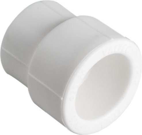 Муфта ПП 25х20 переходная мама-мама белая РосТурПласт (15050) купить в Мастак Муфта ПП 25х20 переходная мама-мама белая РосТурПласт (15050) купить в сети строительных магазинов Мастак