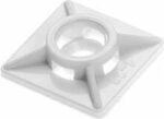 Площадка для хомута-стяжки 27х27 мм белая STARFIX 50 штук (SMP2-45785-50) купить в сети строительных магазинов Мастак