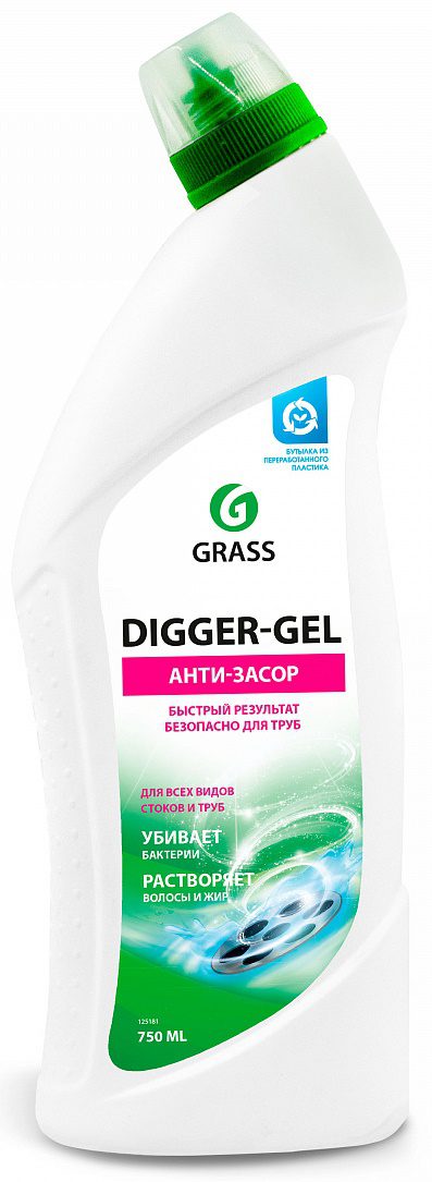 Средство для устранения засоров GRASS Digger-Gel 0 Средство для устранения засоров GRASS Digger-Gel 0