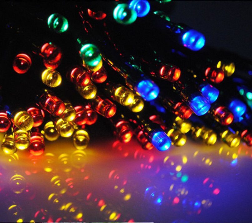 Гирлянда новогодняя светодиодная МОН АМИ Уличная на солнечной батарее 52 м 500 диодов мультиколор (QL19-02) купить в Мастак Гирлянда новогодняя светодиодная МОН АМИ Уличная на солнечной батарее 52 м 500 диодов мультиколор (QL19-02) купить в сети строительных магазинов Мастак