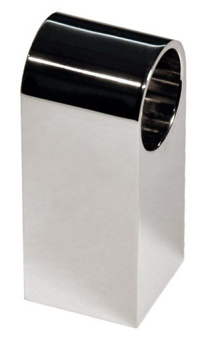 Держатель для рейлинга AKS простой d16 мм хром (11374) купить в Мастак Держатель для рейлинга AKS простой d16 мм хром (11374) купить в сети строительных магазинов Мастак