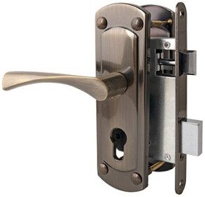 Замок врезной цилиндровый ARNI 1423 AB античная бронза купить в Мастак Замок врезной цилиндровый ARNI 1423 AB античная бронза купить в сети строительных магазинов Мастак