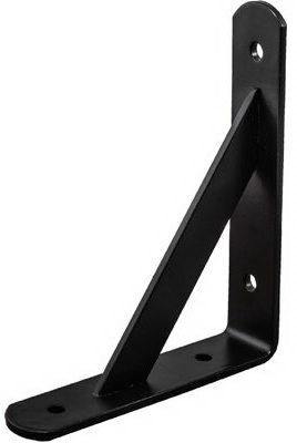 Полкодержатель AKS LINE 300х200х30х4 мм черный (68571) купить в Мастак Полкодержатель AKS LINE 300х200х30х4 мм черный (68571) купить в сети строительных магазинов Мастак