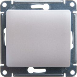 Выключатель одноклавишный скрытый SCHNEIDER ELECTRIC Glossa перламутр (GSL000611) купить в сети строительных магазинов Мастак