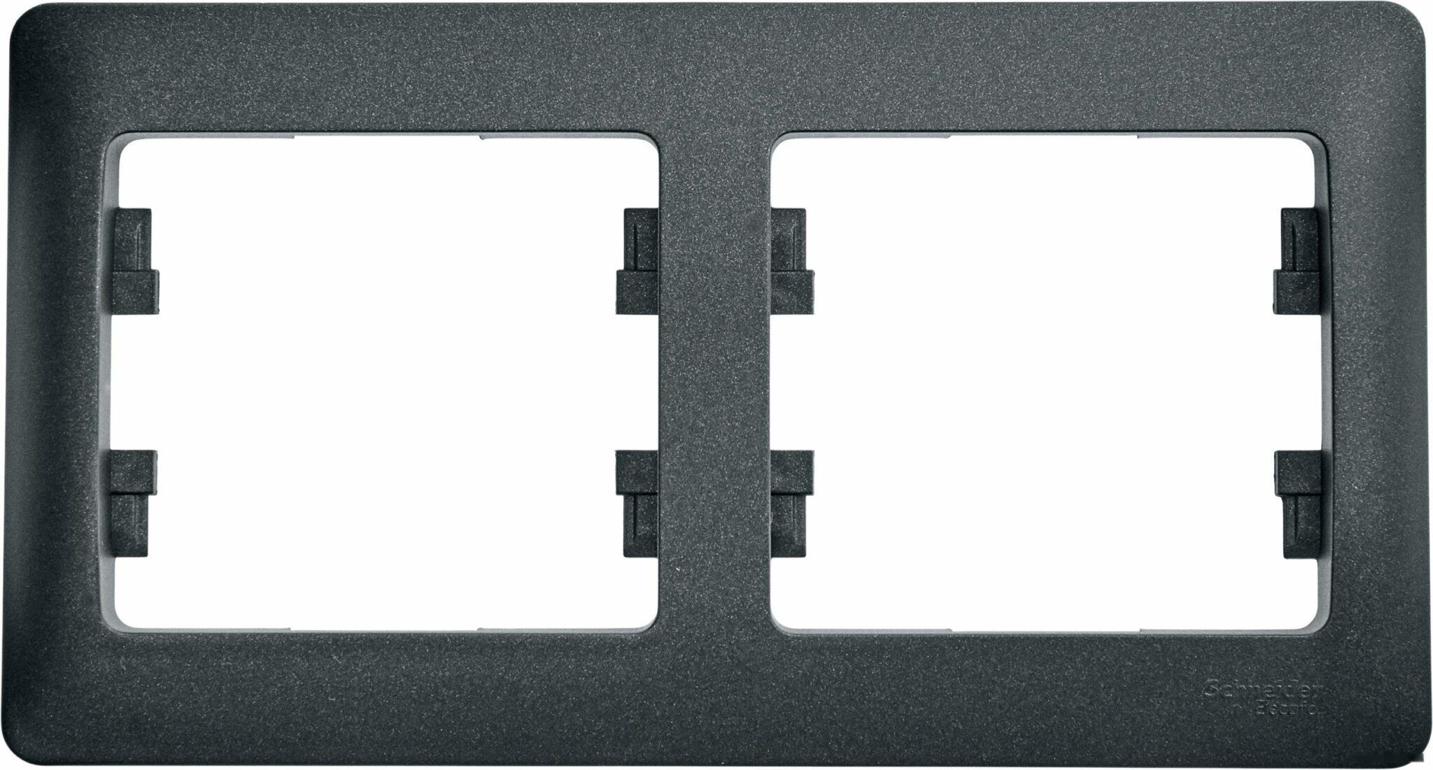 Рамка двухместная SCHNEIDER ELECTRIC Glossa горизонтальная антрацит (GSL000702) купить в Мастак Рамка двухместная SCHNEIDER ELECTRIC Glossa горизонтальная антрацит (GSL000702) купить в сети строительных магазинов Мастак