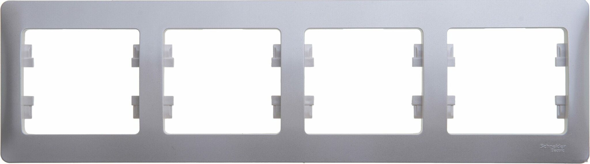 Рамка четырехместная SCHNEIDER ELECTRIC Glossa горизонтальная перламутр (GSL000604) купить в Мастак Рамка четырехместная SCHNEIDER ELECTRIC Glossa горизонтальная перламутр (GSL000604) купить в сети строительных магазинов Мастак