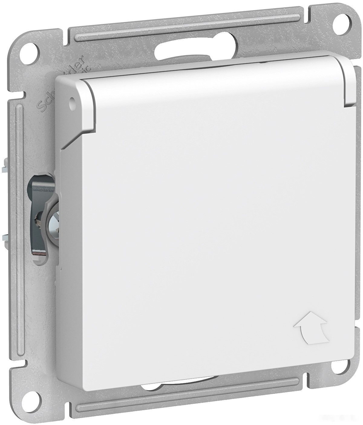 Розетка скрытая с заземлением SCHNEIDER ELECTRIC AtlasDesign белая (ATN000146) купить в Мастак Розетка скрытая с заземлением SCHNEIDER ELECTRIC AtlasDesign белая (ATN000146) купить в сети строительных магазинов Мастак