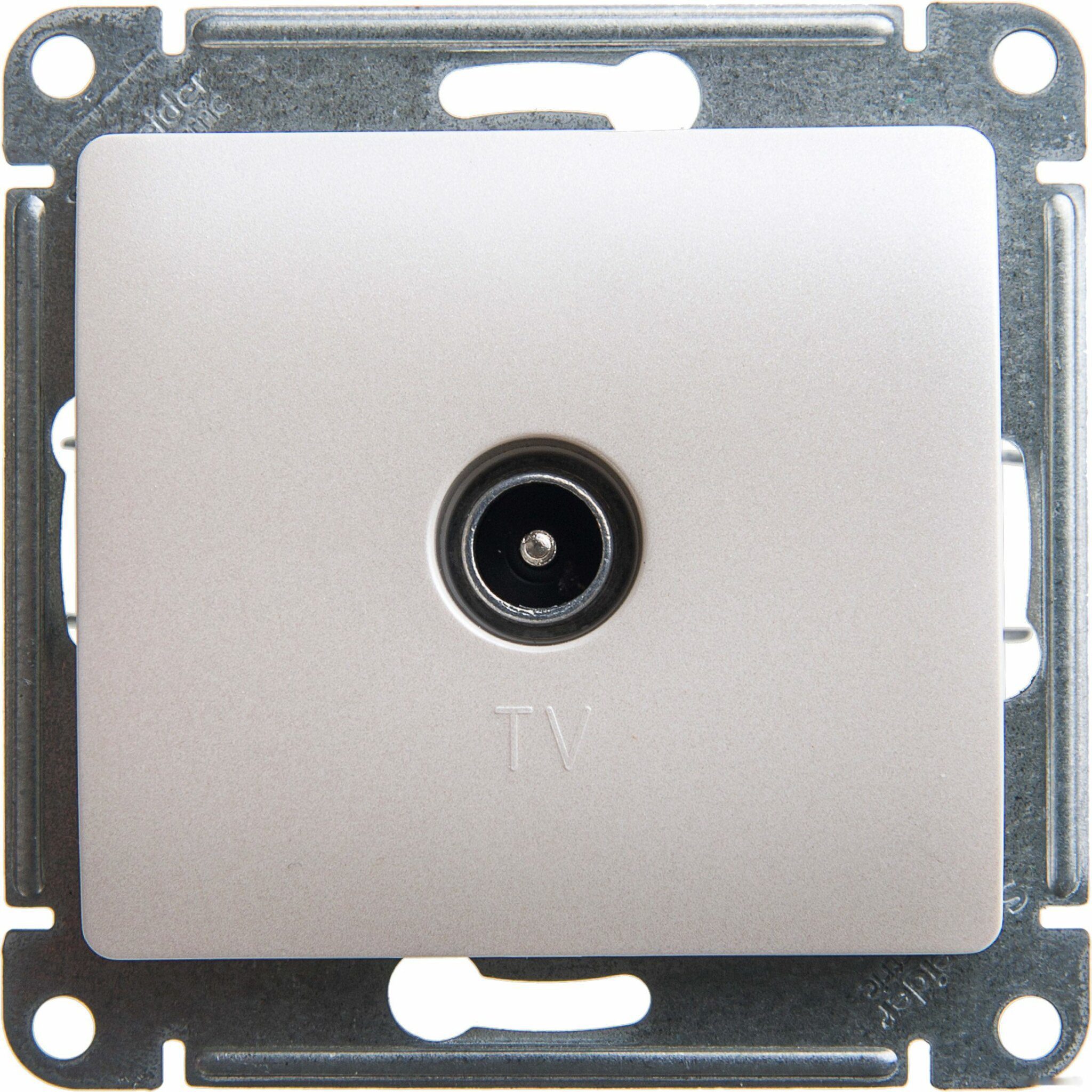 Розетка телевизионная SCHNEIDER ELECTRIC Glossa перламутр (GSL000691) купить в Мастак Розетка телевизионная SCHNEIDER ELECTRIC Glossa перламутр (GSL000691) купить в сети строительных магазинов Мастак