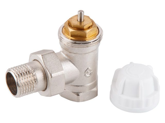 Кран вентильный для радиатора 1/2" угловой под термоголову AV ENGINEERING (AVE298112) купить в Мастак Кран вентильный для радиатора 1/2" угловой под термоголову AV ENGINEERING (AVE298112) купить в сети строительных магазинов Мастак