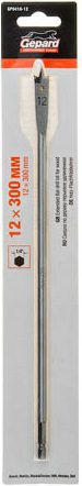 Сверло по дереву перьевое 12х300 мм GEPARD удлиненное (GP0416-12) купить в сети строительных магазинов Мастак